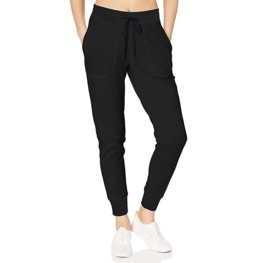 BP Jogger Lounge Pajama Pants Pocket Black Sweatpants Sleepwear Size XS